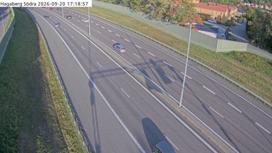 Bild från vägkamera: Hagaberg södra