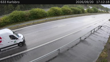 Bild från vägkamera: Karlsbro (väglagskamera)