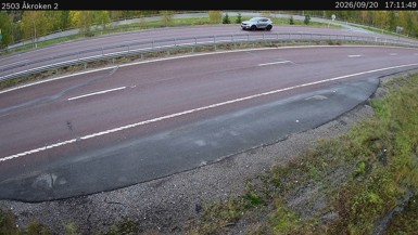 Bild från vägkamera: Åkroken 2 (väglagskamera)