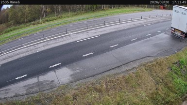 Bild från vägkamera: Råneå (väglagskamera)