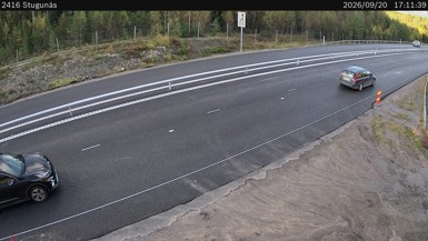 Bild från vägkamera: Stugunäs (väglagskamera)