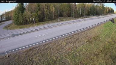 Bild från vägkamera: Ängersjö2 (väglagskamera)