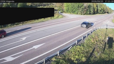 Bild från vägkamera: Högsnäs (väglagskamera)