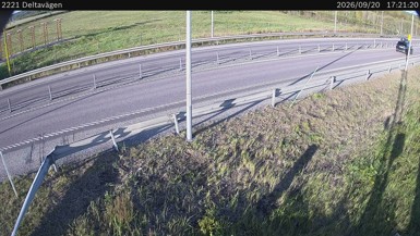 Bild från vägkamera: Deltavägen (väglagskamera)