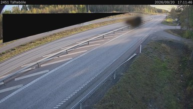 Bild från vägkamera: Täfteböle (väglagskamera)