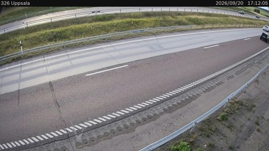 Bild från vägkamera: Uppsala (väglagskamera)