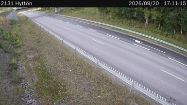 Bild från vägkamera: Hyttön (väglagskamera)
