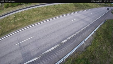 Bild från vägkamera: Björklinge (väglagskamera)