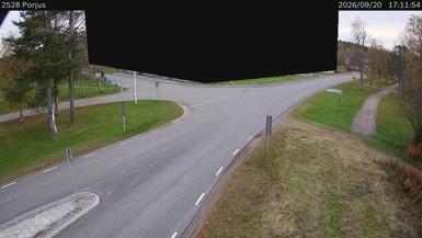 Bild från vägkamera: Porjus (väglagskamera)