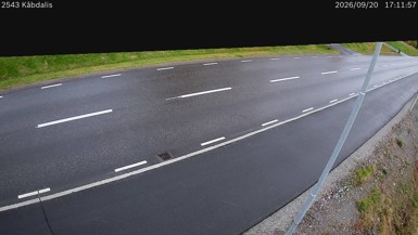 Bild från vägkamera: Kåbdalis (väglagskamera)