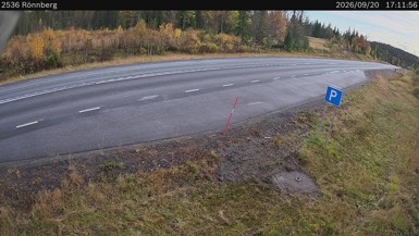 Bild från vägkamera: Rönnberg (väglagskamera)