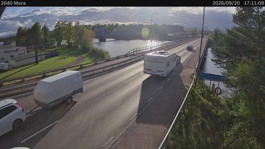 Bild från vägkamera: Mora (väglagskamera)