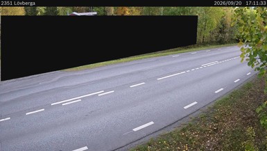 Bild från vägkamera: Lövberga (väglagskamera)