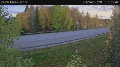 Bild från vägkamera: Meselefors (väglagskamera)