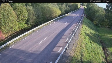 Bild från vägkamera: S Berga (väglagskamera)