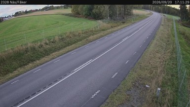 Bild från vägkamera: Näs/Fåker (väglagskamera)