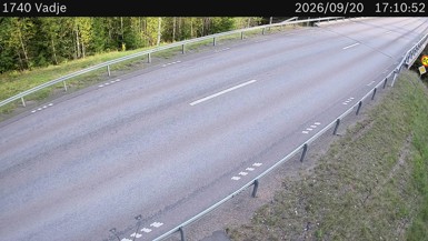 Bild från vägkamera: Vadje (väglagskamera)