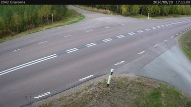 Bild från vägkamera: Gruvorna (väglagskamera)