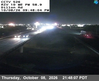Photo from camera: I-10 : (526) Dillon Road, Coachella