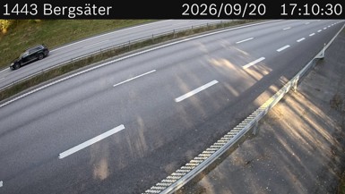 Bild från vägkamera: Bergsäter (väglagskamera)