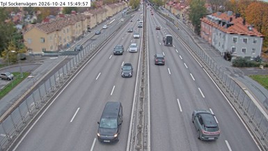 Bild från vägkamera: Sockenvägen