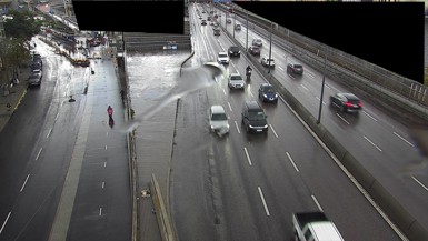 Bild från vägkamera: Centralbron N