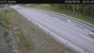 Bild från vägkamera: Hyttön (väglagskamera)