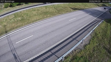 Bild från vägkamera: Björklinge (väglagskamera)