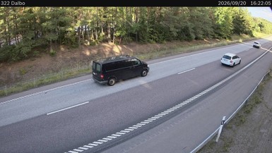 Bild från vägkamera: Dalbo (väglagskamera)