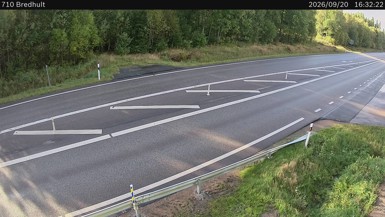 Bild från vägkamera: Bredhult (väglagskamera)