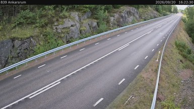Bild från vägkamera: Ankarsrum (väglagskamera)