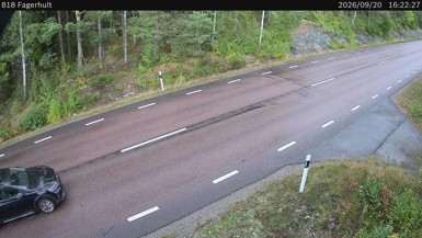 Bild från vägkamera: Fagerhult (väglagskamera)