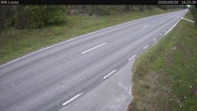 Bild från vägkamera: Lojsta (väglagskamera)