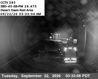 Photo from camera: I-40 : (383) At Desert Oasis Rest Area