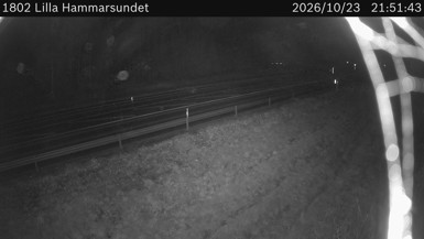 Bild från vägkamera: Lilla Hammarsund (väglagskamera)