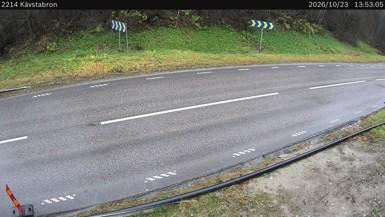 Bild från vägkamera: Kävstabron (väglagskamera)