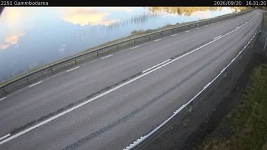 Bild från vägkamera: Gammbodarna (väglagskamera)