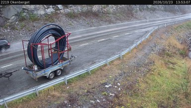 Bild från vägkamera: Okenberget (väglagskamera)