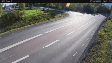 Bild från vägkamera: Fors 2 (väglagskamera)