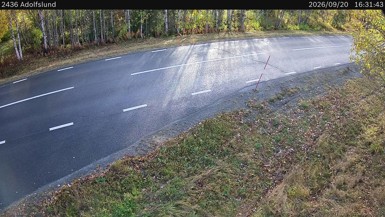 Bild från vägkamera: Adolfslund (väglagskamera)