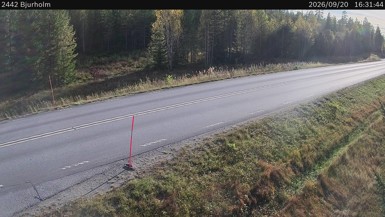 Bild från vägkamera: Bjurholm (väglagskamera)
