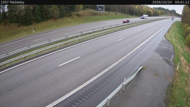 Bild från vägkamera: Råddeby (väglagskamera)