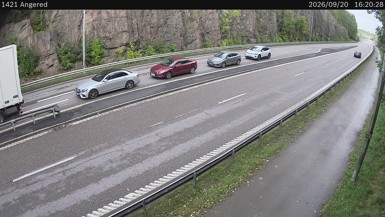Bild från vägkamera: Angered (väglagskamera)