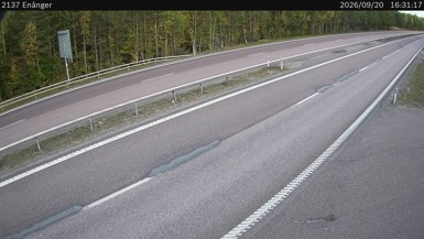 Bild från vägkamera: Enånger (väglagskamera)