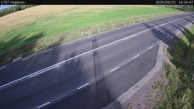 Bild från vägkamera: Högåsen (väglagskamera)