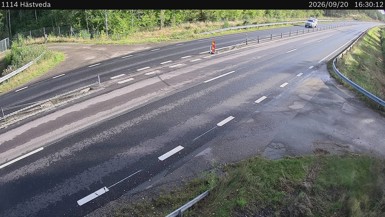 Bild från vägkamera: Hästveda (väglagskamera)