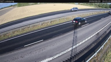 Bild från vägkamera: Linköping (väglagskamera)