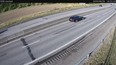 Bild från vägkamera: Lövstad (väglagskamera)