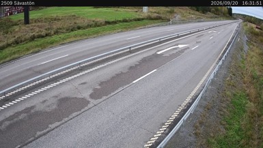 Bild från vägkamera: Sävastön (väglagskamera)