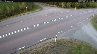Bild från vägkamera: Gruvorna (väglagskamera)